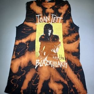 Joan Jett Bleached Tank Size L
